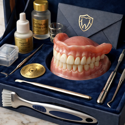 🌎 Ends Today: 50% OFF! ⏰Newly upgraded second-Yagoo™ Medical Full Denture with Strong Suctiond🦷Obtain American Dental Association (ADA) Certification