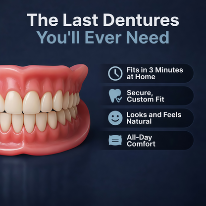 🌎 Ends Today: 50% OFF! ⏰Newly upgraded second-Yagoo™ Medical Full Denture with Strong Suctiond🦷Obtain American Dental Association (ADA) Certification